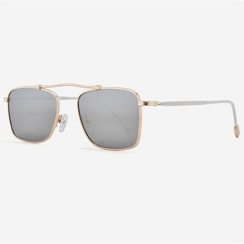 Fashion Square Metal Men's Sunglasses Toledo